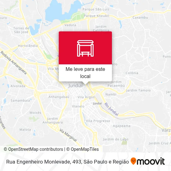 Rua Engenheiro Monlevade, 493 mapa
