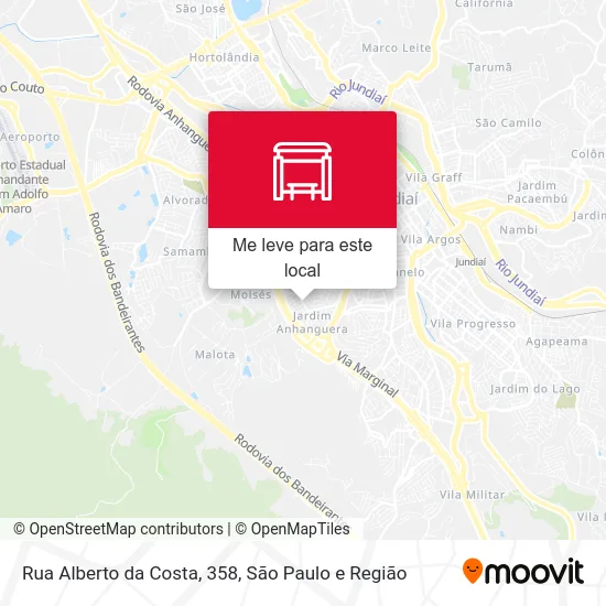 Rua Alberto da Costa, 358 mapa
