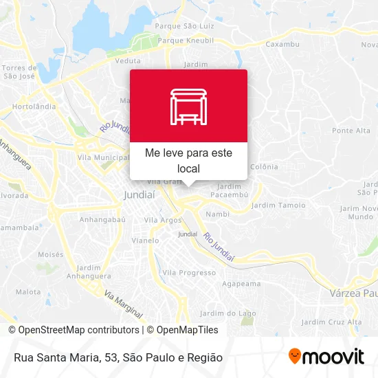 Rua Santa Maria, 53 mapa