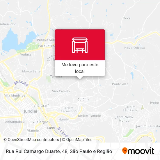 Rua Rui Camargo Duarte, 48 mapa