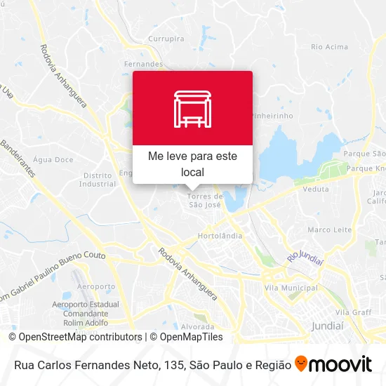 Rua Carlos Fernandes Neto, 135 mapa