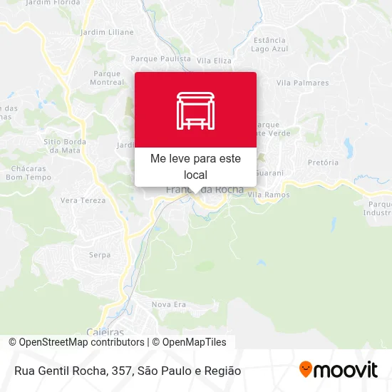 Rua Gentil Rocha, 357 mapa