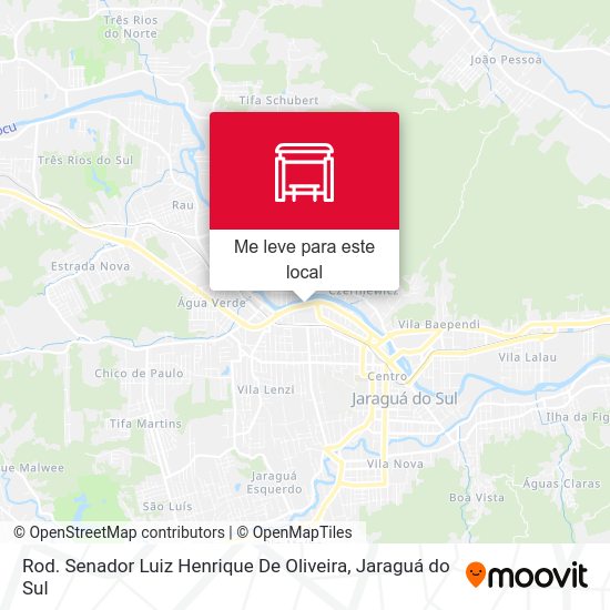 Rod. Senador Luiz Henrique De Oliveira mapa