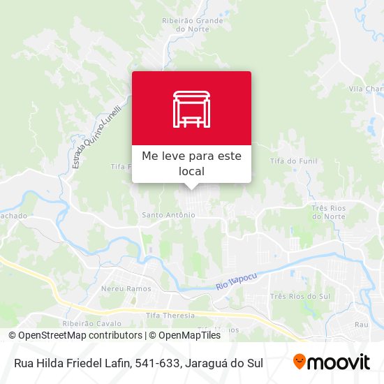 Rua Hilda Friedel Lafin, 541-633 mapa