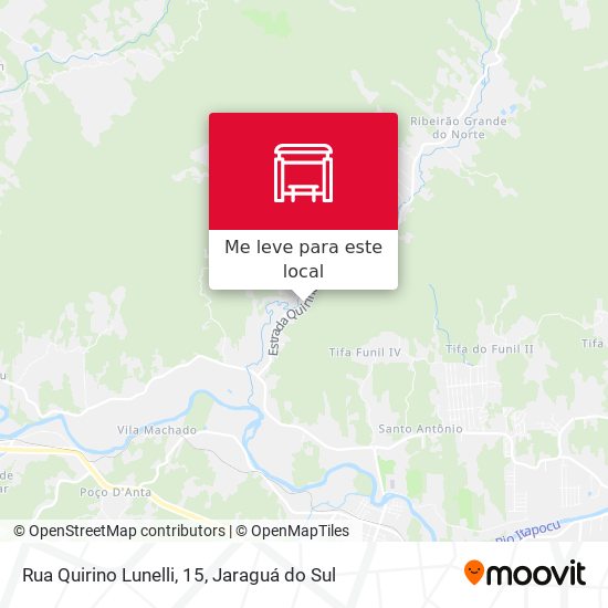 Rua Quirino Lunelli, 15 mapa