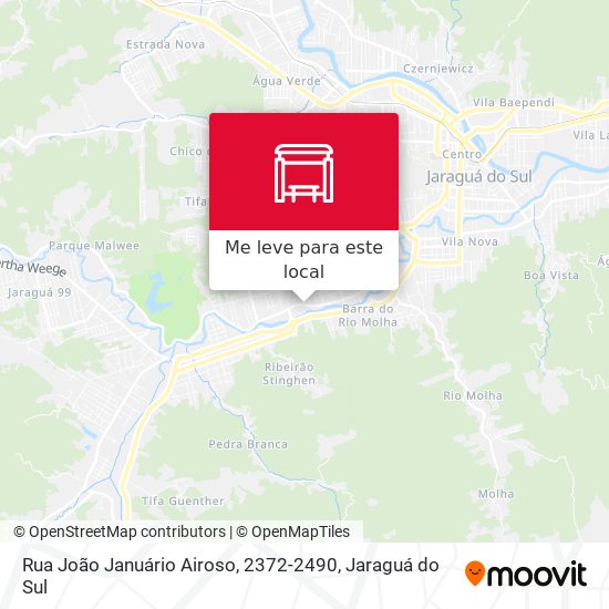 Rua João Januário Airoso, 2372-2490 mapa