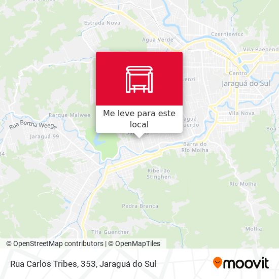 Rua Carlos Tribes, 353 mapa