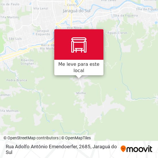 Rua Adolfo Antônio Emendoerfer, 2685 mapa