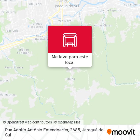 Rua Adolfo Antônio Emendoerfer, 2685 mapa