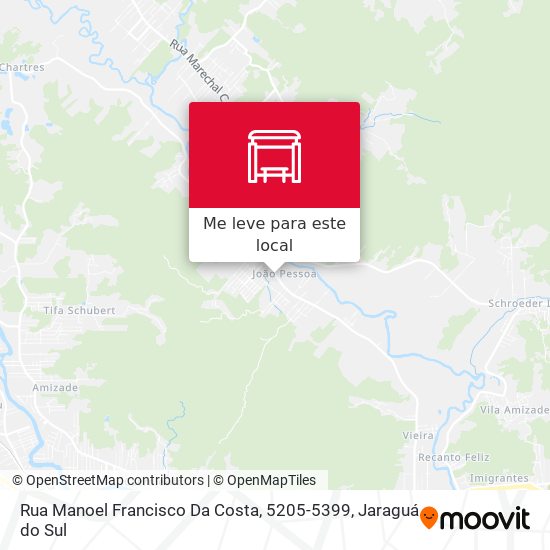 Rua Manoel Francisco Da Costa, 5205-5399 mapa