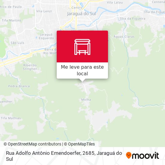 Rua Adolfo Antônio Emendoerfer, 2685 mapa