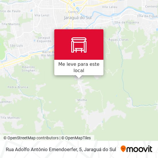 Rua Adolfo Antônio Emendoerfer, 5 mapa
