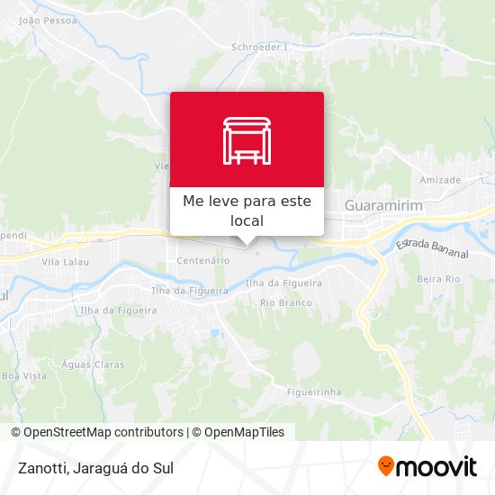 Zanotti mapa