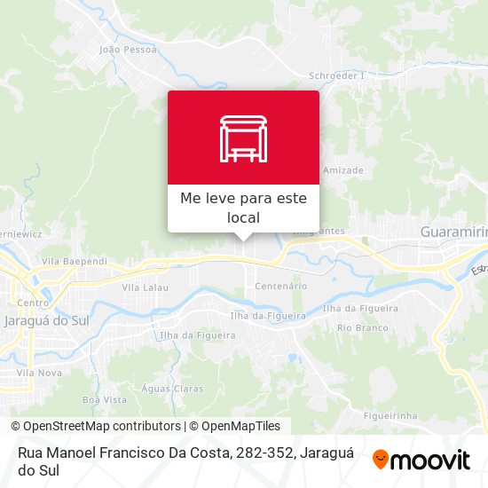 Rua Manoel Francisco Da Costa, 282-352 mapa