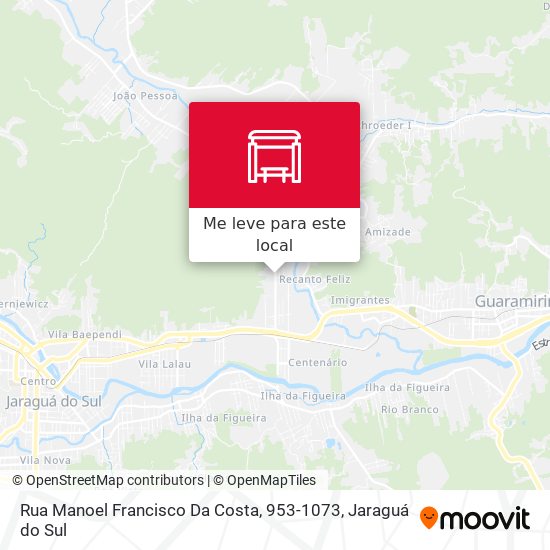 Rua Manoel Francisco Da Costa, 953-1073 mapa