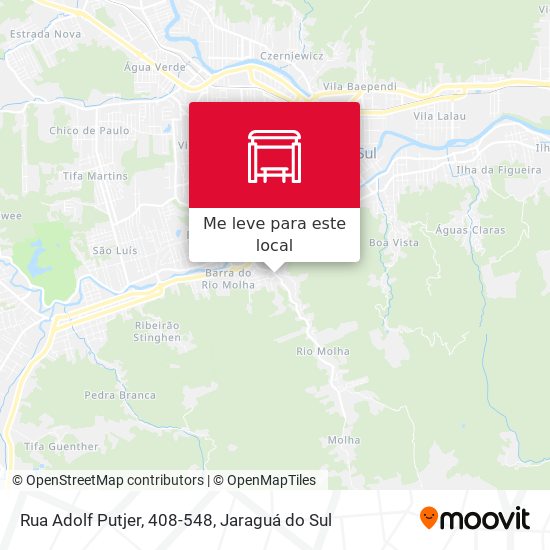 Rua Adolf Putjer, 408-548 mapa