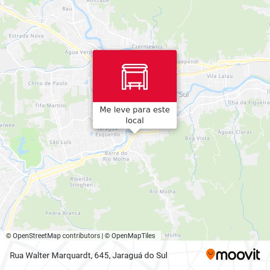 Rua Walter Marquardt, 645 mapa