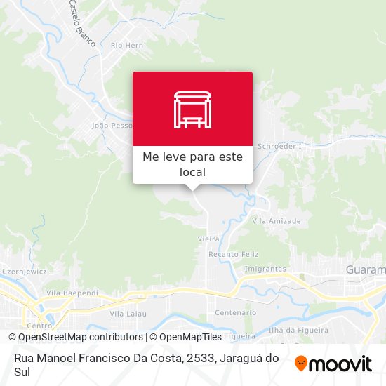 Rua Manoel Francisco Da Costa, 2533 mapa