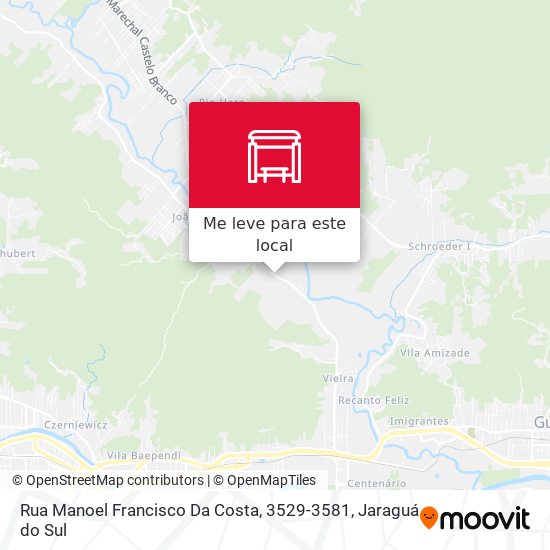 Rua Manoel Francisco Da Costa, 3529-3581 mapa