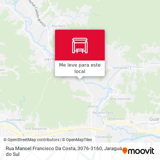 Rua Manoel Francisco Da Costa, 3076-3160 mapa