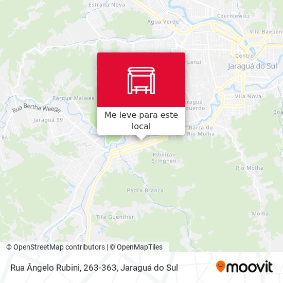 Rua Ângelo Rubini, 263-363 mapa