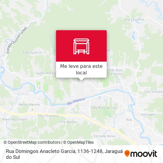 Rua Domingos Anacleto Garcia, 1136-1248 mapa