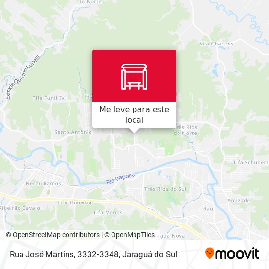 Rua José Martins, 3332-3348 mapa