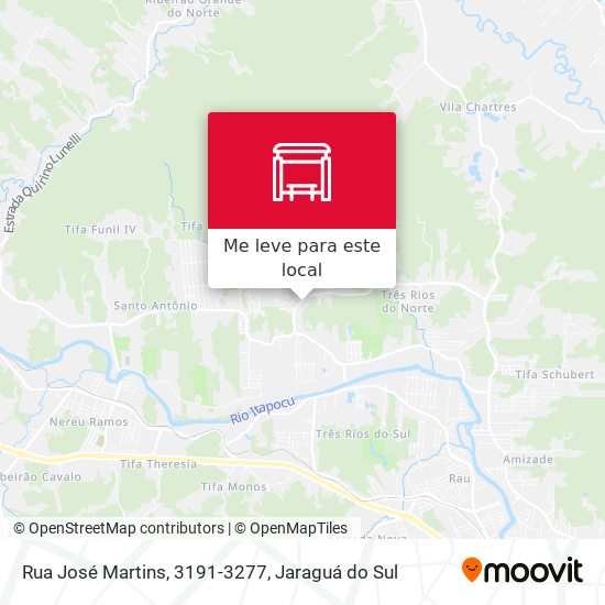 Rua José Martins, 3191-3277 mapa