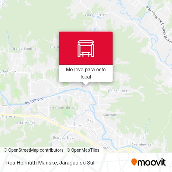 Rua Helmuth Manske mapa