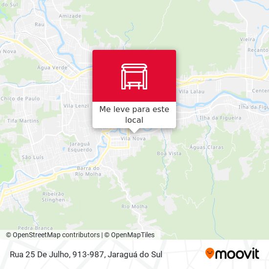 Rua 25 De Julho, 913-987 mapa