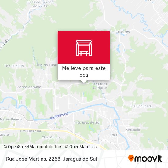 Rua José Martins, 2268 mapa