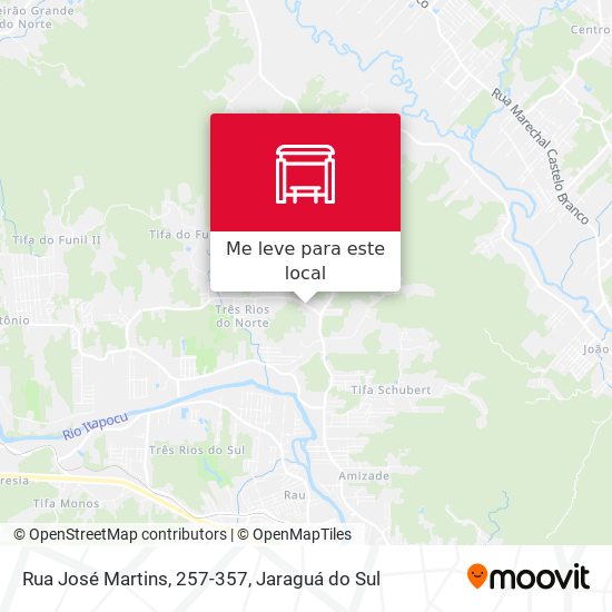 Rua José Martins, 257-357 mapa