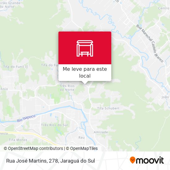 Rua José Martins, 278 mapa