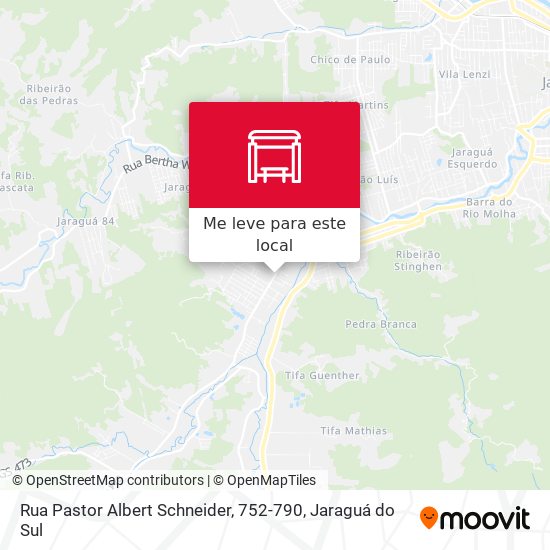Rua Pastor Albert Schneider, 752-790 mapa