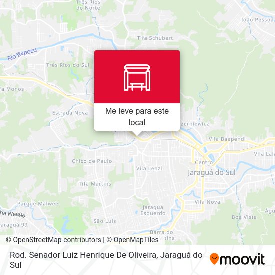 Rod. Senador Luiz Henrique De Oliveira mapa