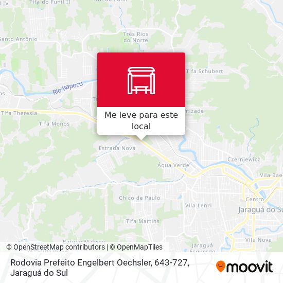 Rodovia Prefeito Engelbert Oechsler, 643-727 mapa