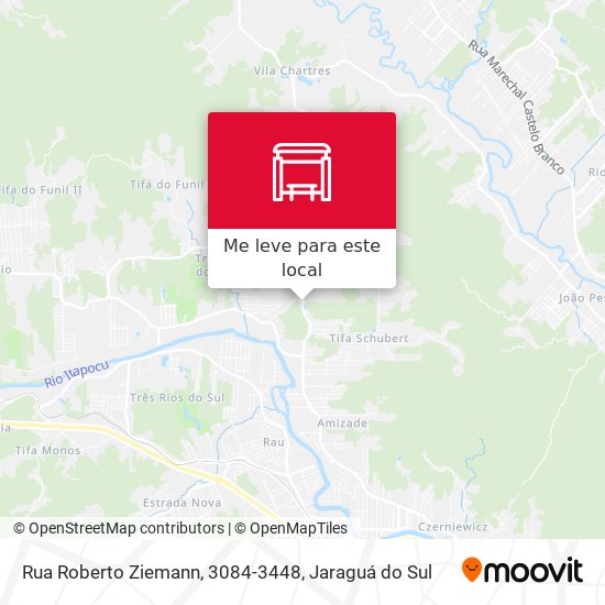 Rua Roberto Ziemann, 3084-3448 mapa