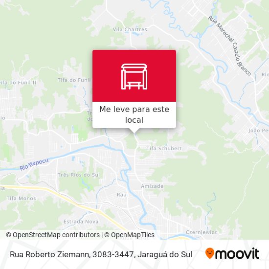 Rua Roberto Ziemann, 3083-3447 mapa