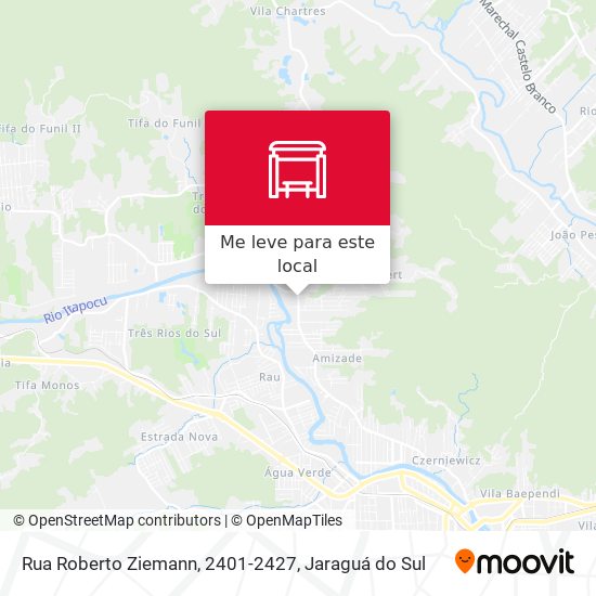Rua Roberto Ziemann, 2401-2427 mapa