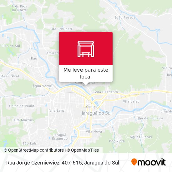 Rua Jorge Czerniewicz, 407-615 mapa