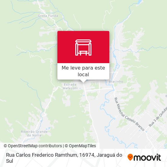 Rua Carlos Frederico Ramthum, 16974 mapa