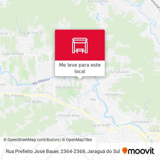 Rua Prefeito José Bauer, 2364-2368 mapa