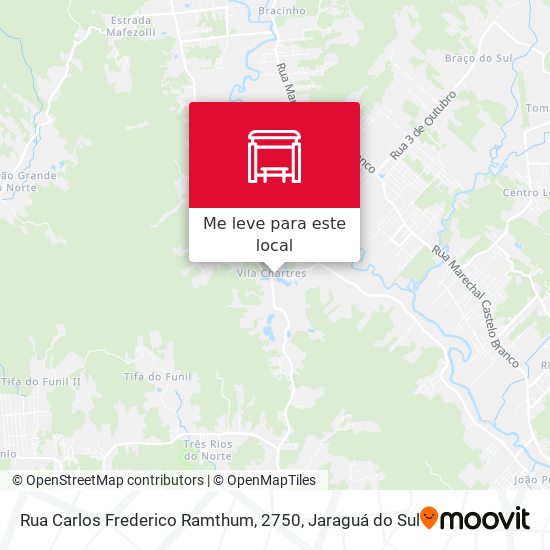 Rua Carlos Frederico Ramthum, 2750 mapa