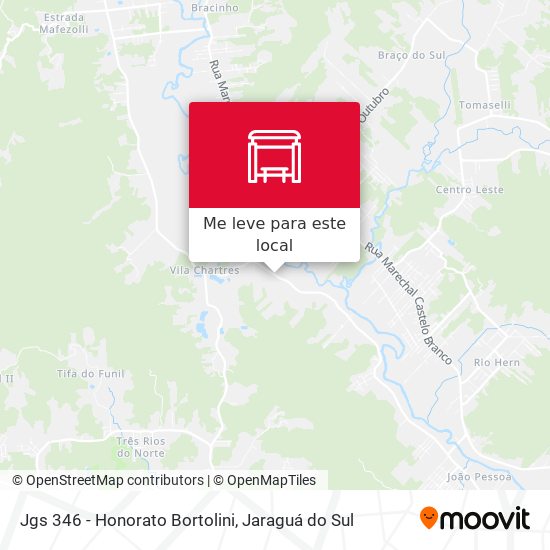 Jgs 346 - Honorato Bortolini mapa