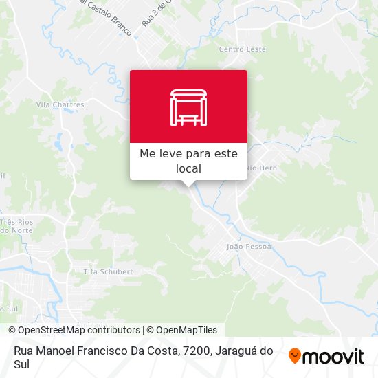 Rua Manoel Francisco Da Costa, 7200 mapa