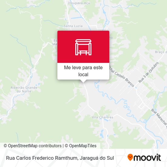 Rua Carlos Frederico Ramthum mapa