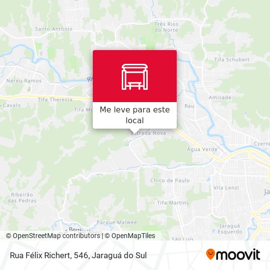 Rua Félix Richert, 546 mapa
