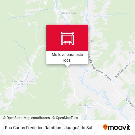 Rua Carlos Frederico Ramthum mapa