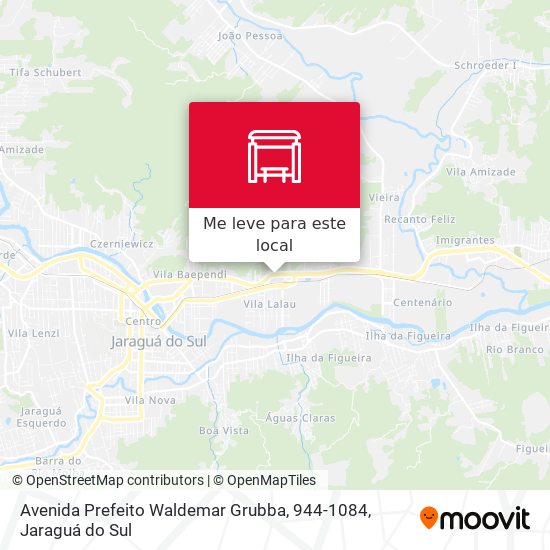 Avenida Prefeito Waldemar Grubba, 944-1084 mapa
