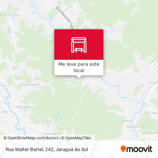 Rua Walter Bartel, 242 mapa